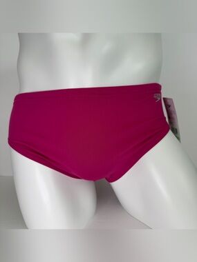 Speedo Eco Endurance Swim Brief | Size 34 | Magenta Haze | UPF 50+